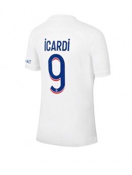 Paris Saint-Germain Mauro Icardi #9 Ausweichtrikot 2022-23 Kurzarm